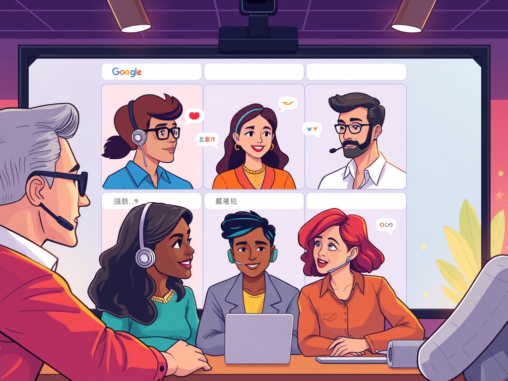 🎙️ Google Meet introduit la Traduction Vocale Simultanée