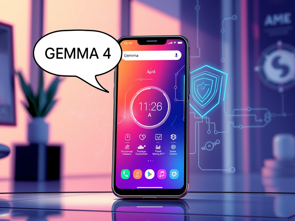 ⚡ Gemma 4 : l&rsquo;IA de Google arrive sur votre téléphone — et vos données restent chez vous